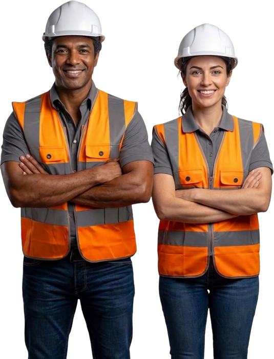 Profissional acompanhando a operação logística por tecnologia