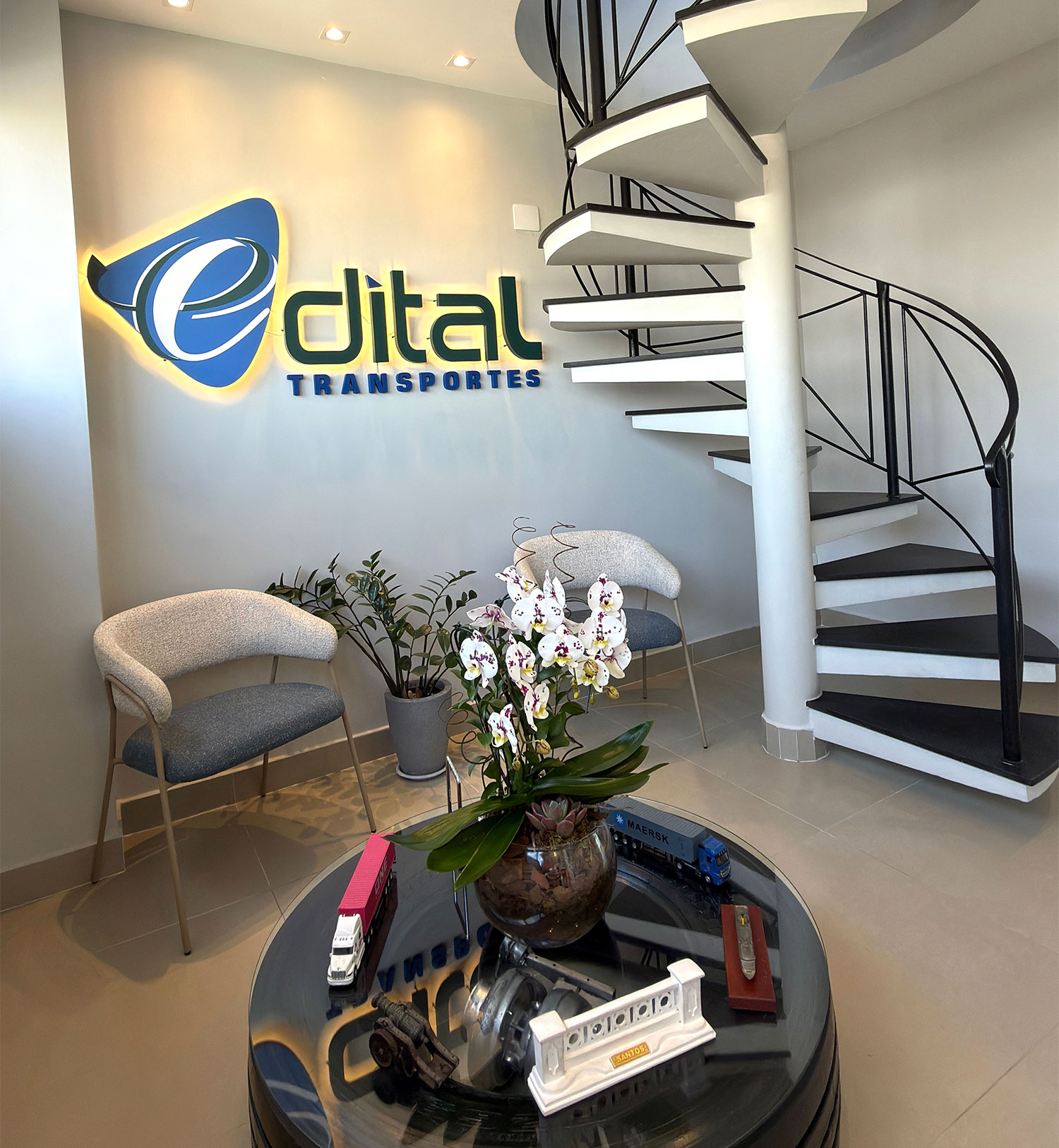 Fachada da Edital Transportes